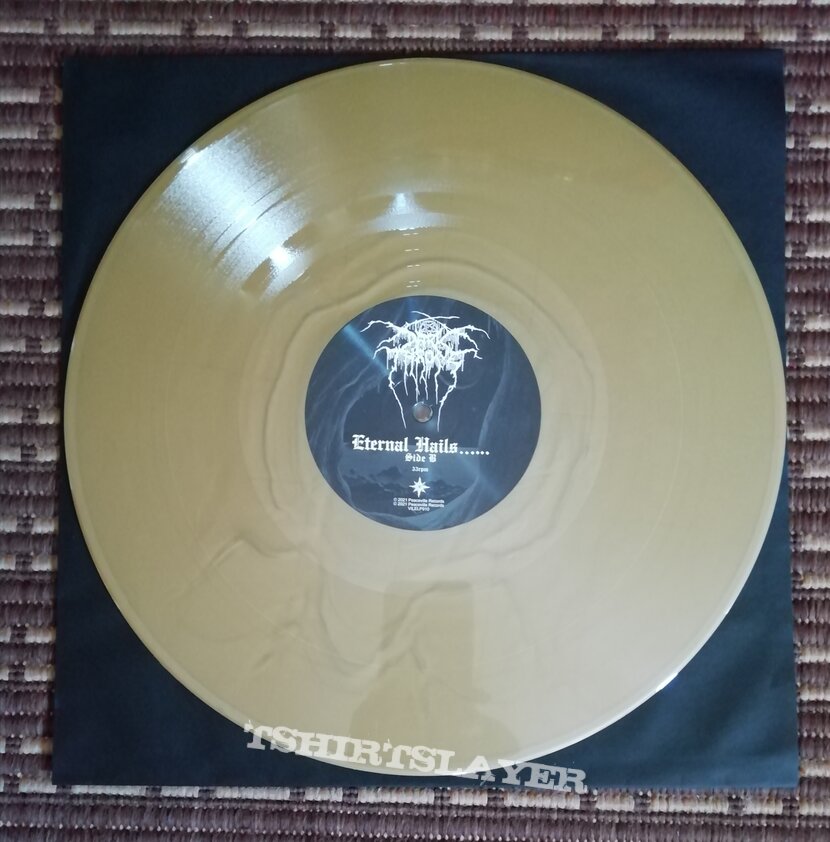Darkthrone &#039;Eternal Hails.......&#039; gold vinyl