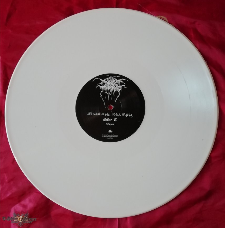 Darkthrone &#039;The Wind of 666 Black Hearts&#039; white 2xLP gatefold v6