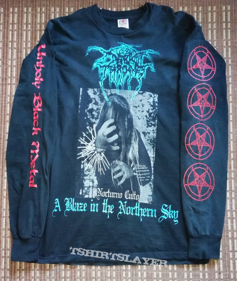 Darkthrone &#039;A Blaze in the Northern Sky&#039; colorful longsleeve 