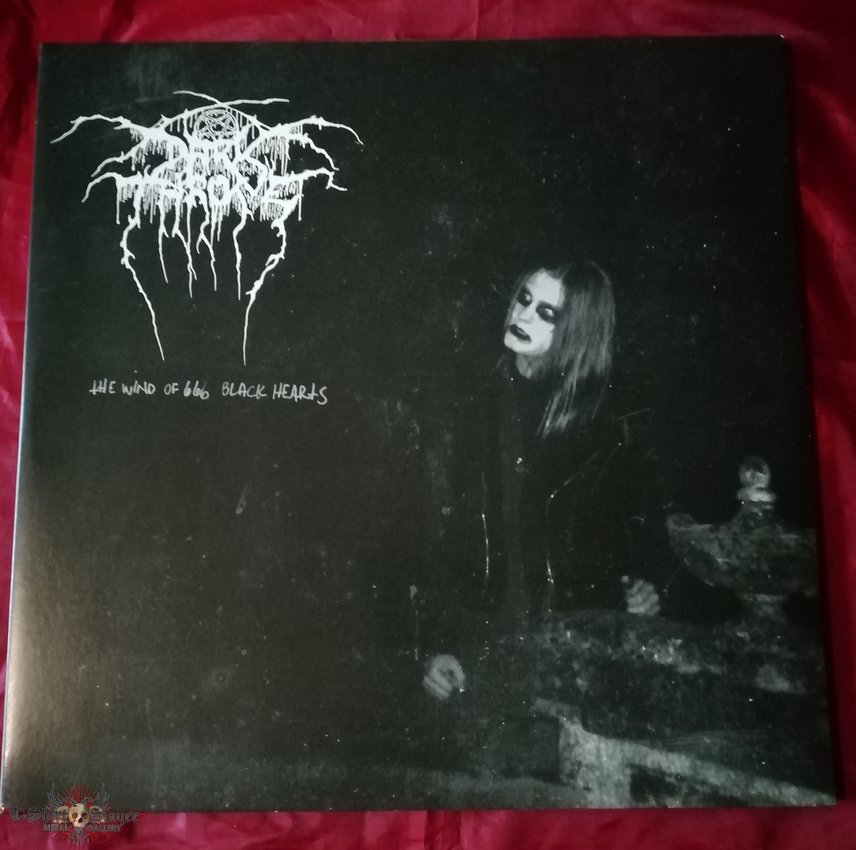 Darkthrone &#039;The Wind of 666 Black Hearts&#039; white 2xLP gatefold v6