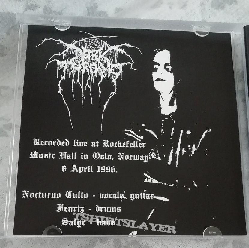 Darkthrone &#039;Live in Oslo 1996&#039; CD 