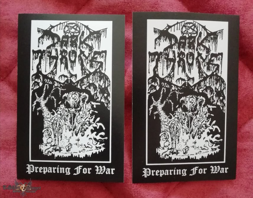Darkthrone &#039;Preparing for War&#039; stickers