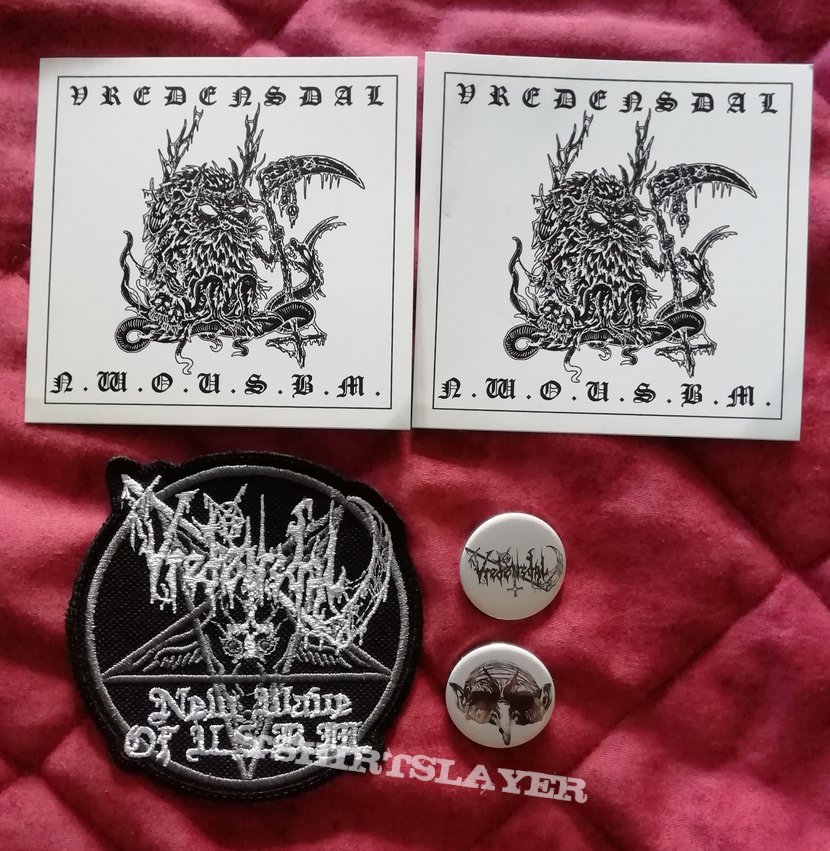 Vredensdal patch + stickers and buttons 