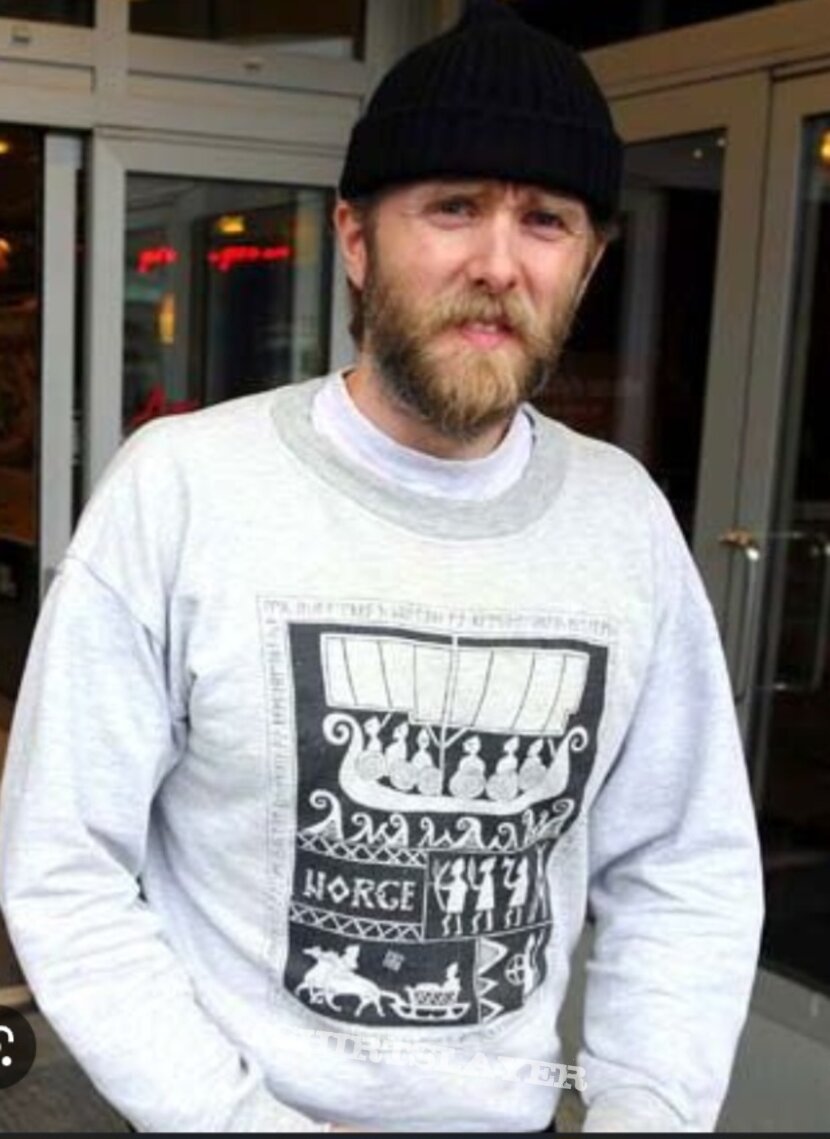 Burzum Norge sweater as worn by Varg Vikernes 