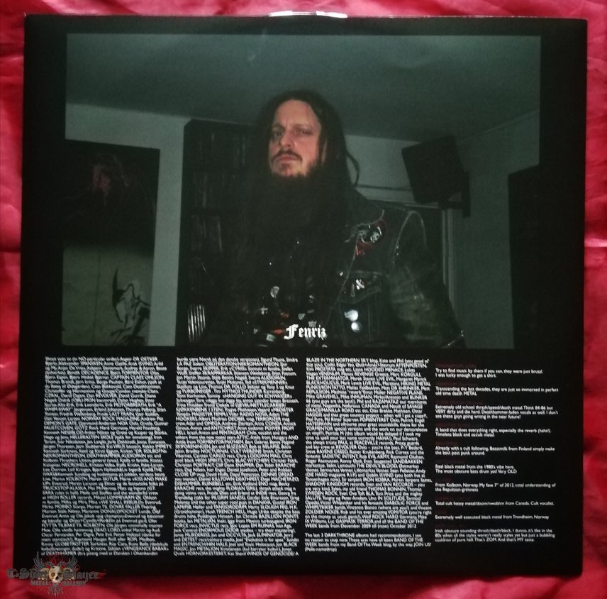 Darkthrone &#039;The Underground Resistance&#039; first press gatefold  vinyl 