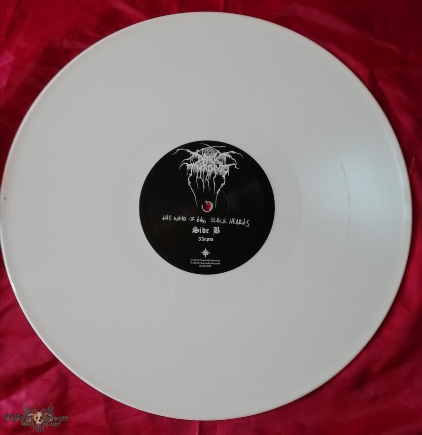 Darkthrone &#039;The Wind of 666 Black Hearts&#039; white 2xLP gatefold v6