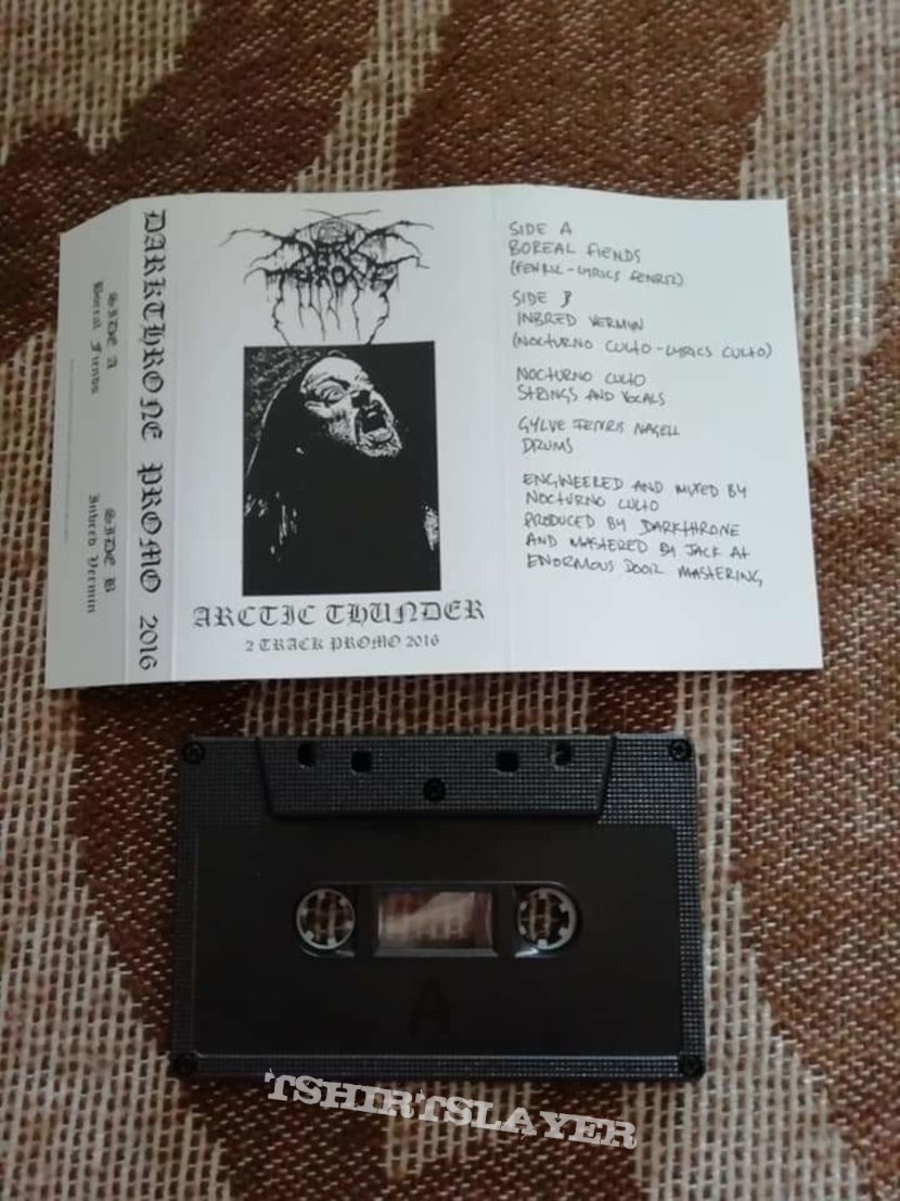 Darkthrone &#039;Arctic Thunder&#039; 2 track promo tape 