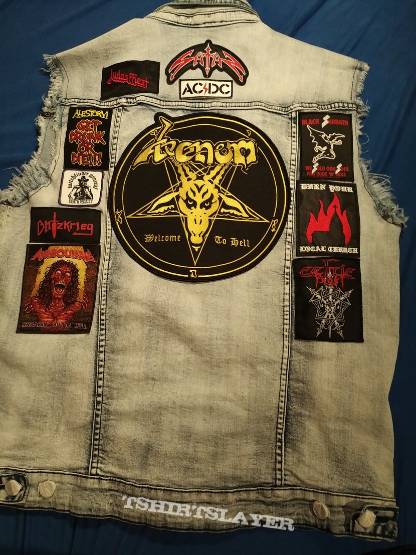 Venom Battle Jacket, Work in Progress