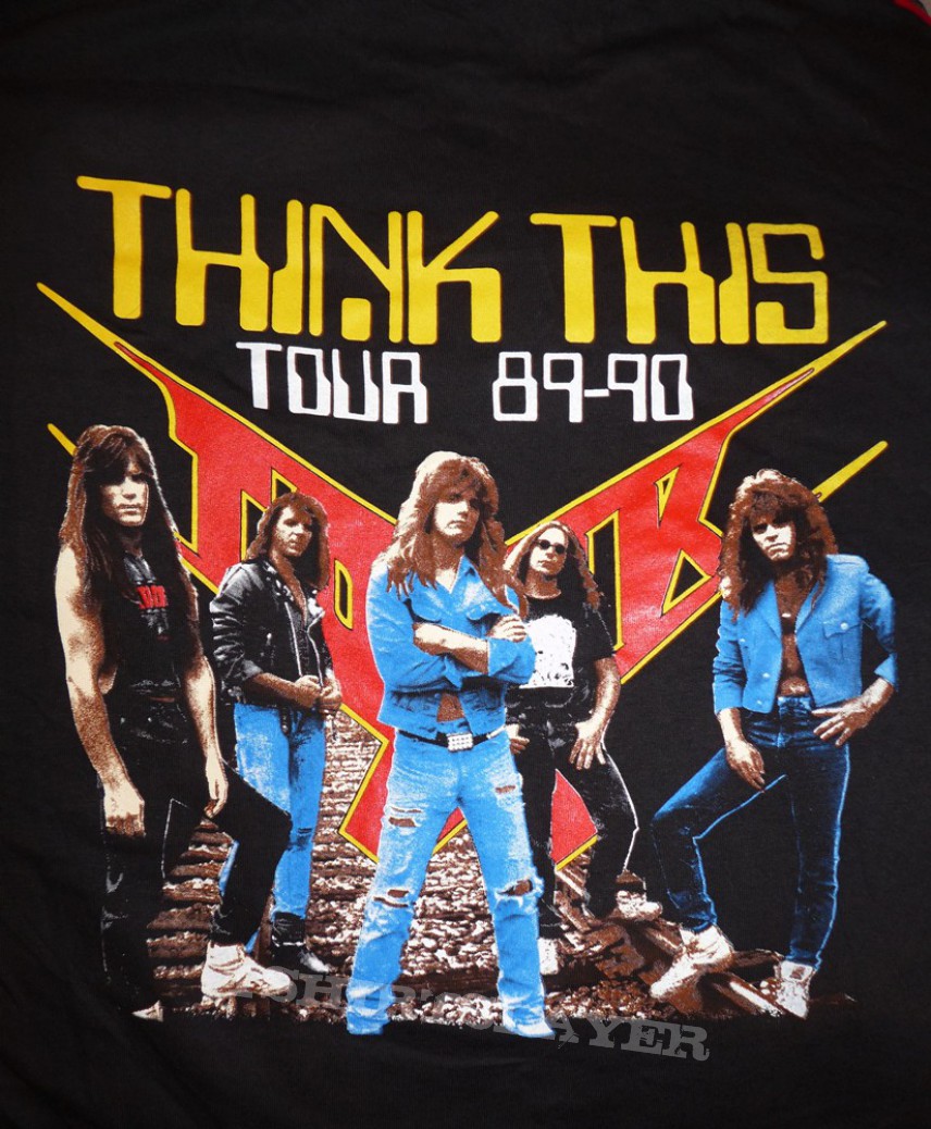 Vintage Original Toxik - Think This Tourshirt 1989/&#039;90!!