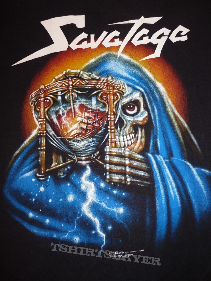 Vintage Original Savatage - European Tourshirt 1997