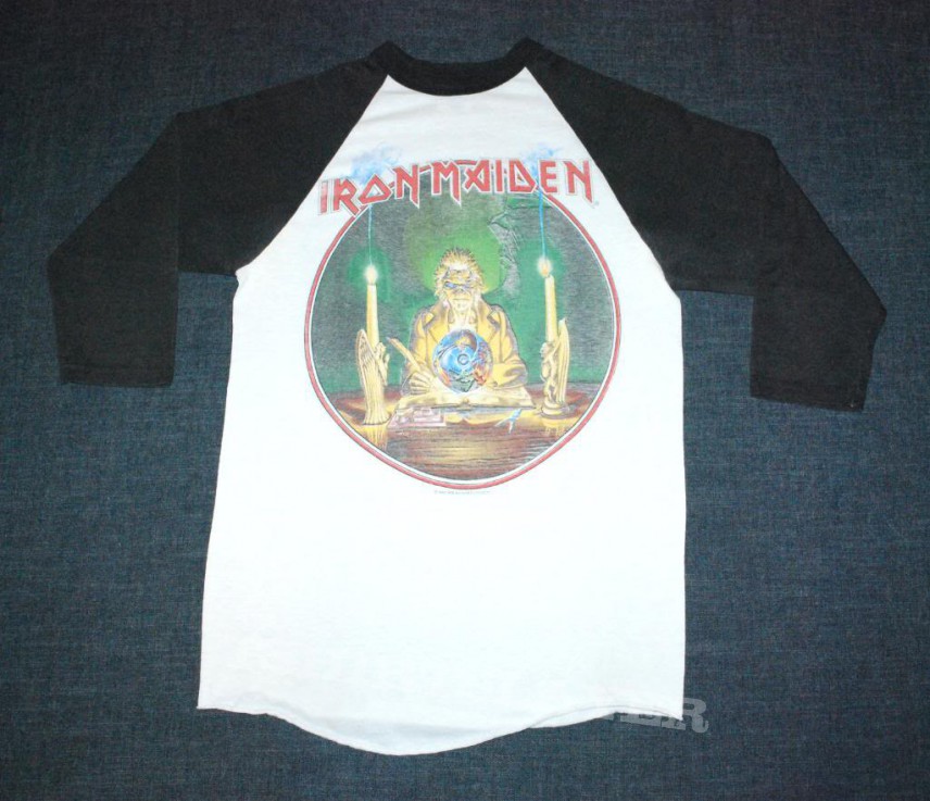 Vintage ORIGINAL Iron Maiden - Seventh Son Tour Baseball Jersey ...