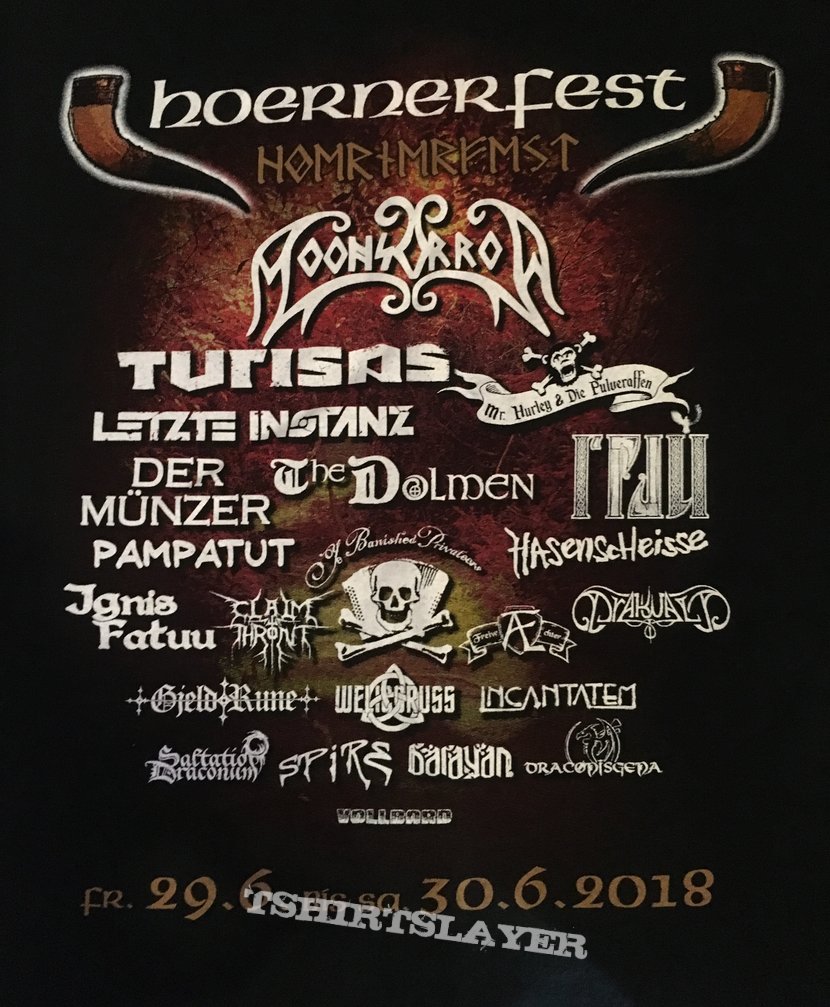 Claim The Throne Hörnerfest 2018 - Festival T-Shirt