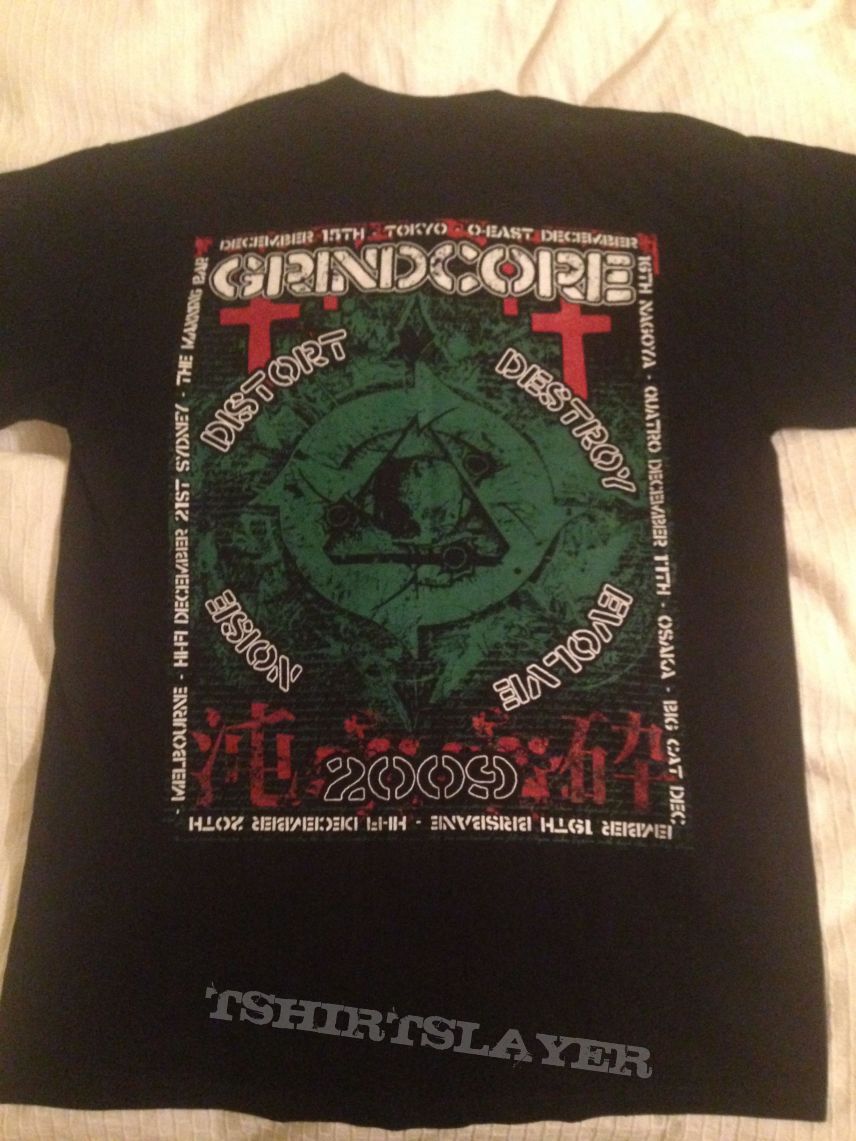 Brutal Truth 2009 tour shirt