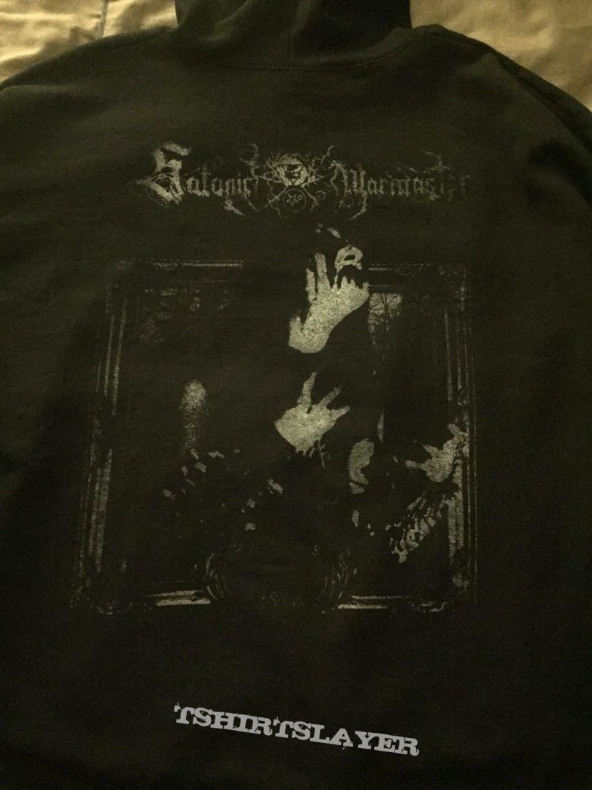 Satanic Warmaster Black Metal Terrorism hoodie