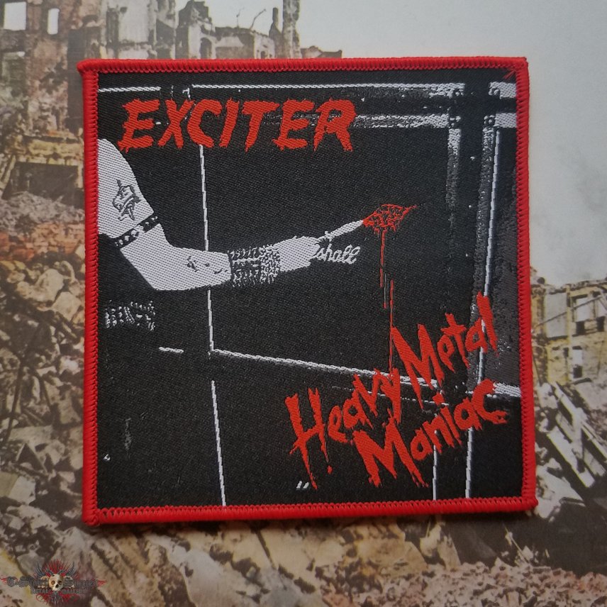 Exciter Heavy Metal Maniac woven