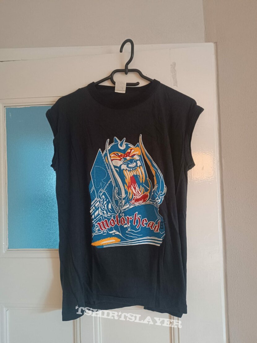 Motörhead Orgasmatron tanktop 1986 + support act Onslaught