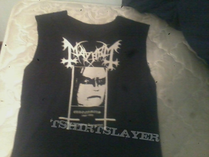 DIY Mayhem- Euronymous shirt