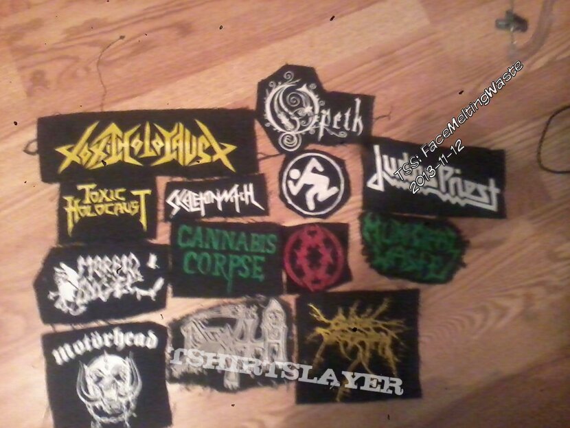 Municipal Waste DIY Patches!