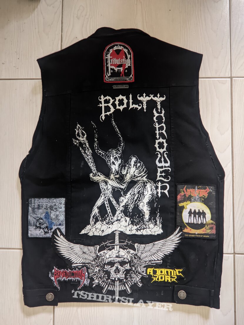 Sacrifice (Japan) Metalpunk black vest