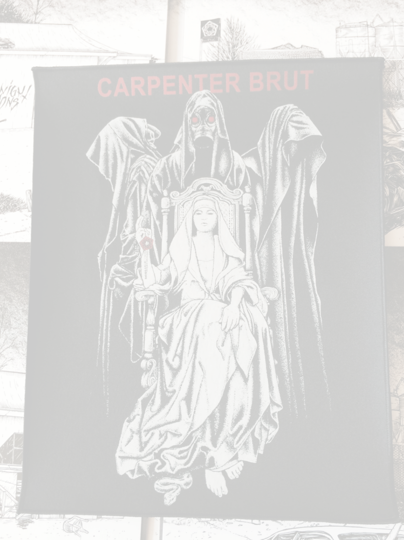 Carpenter Brut back patch