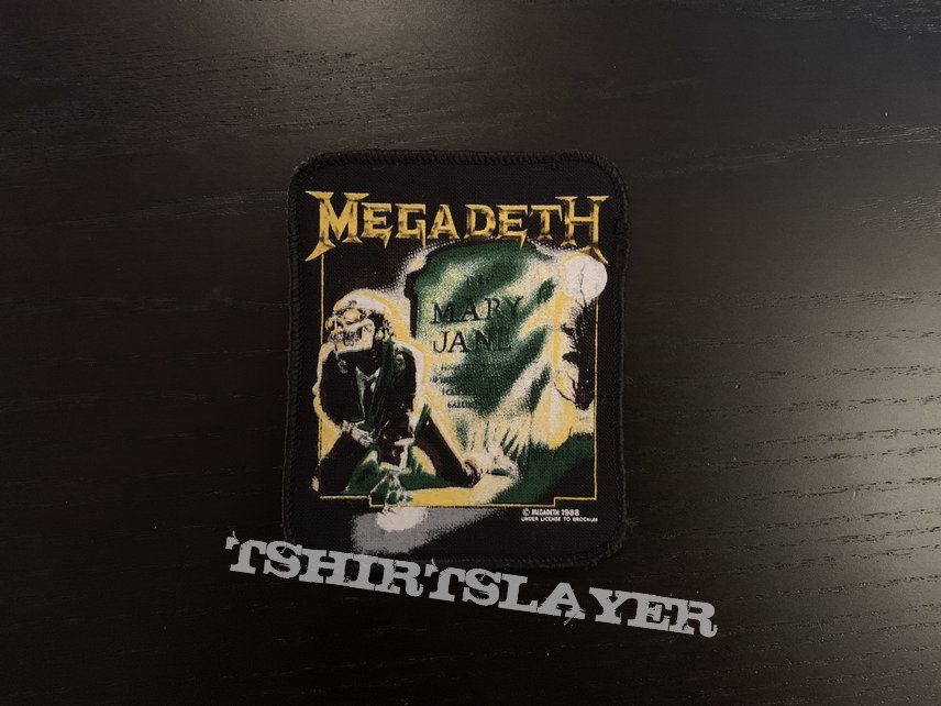Megadeth - Mary Jane patch