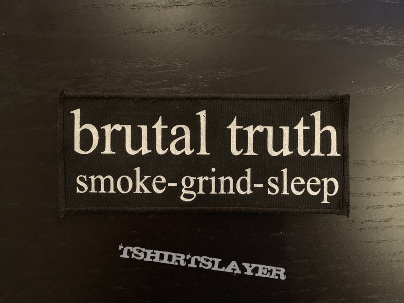 Brutal Truth - Smoke Grind Sleep patch