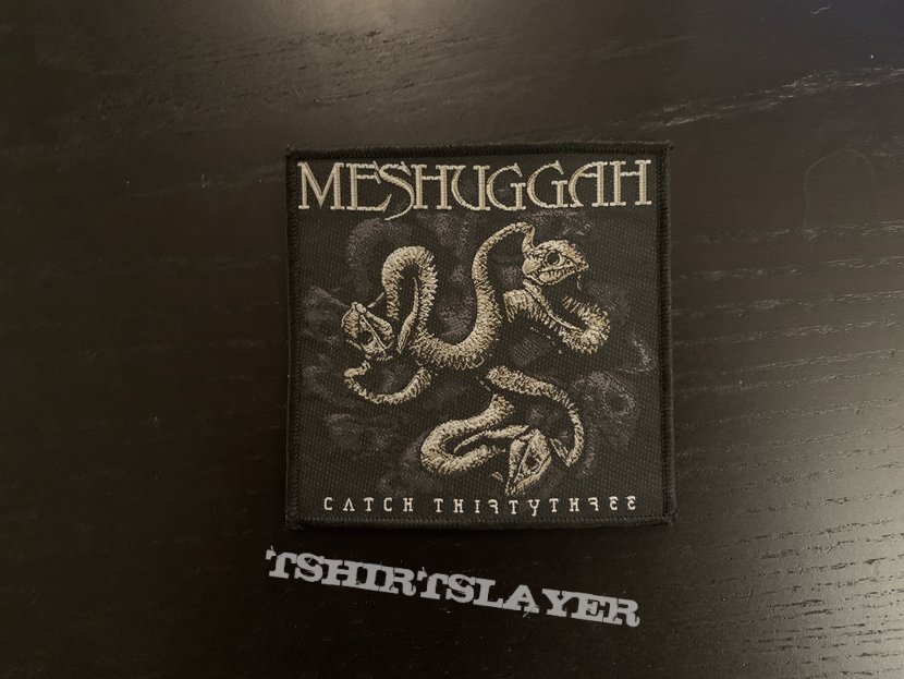 Meshuggah - Catch Thirtythree patch