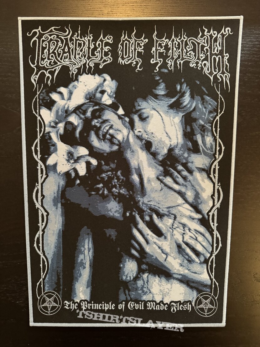 Cradle of Filth - The Principle of Evil Made Flesh back patch