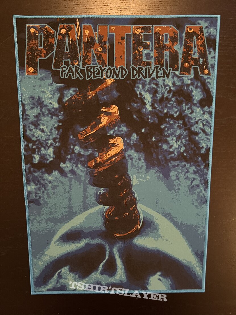 Pantera - Far Beyond Driven back patch