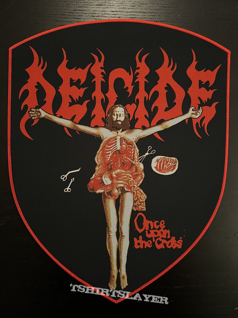 Deicide - Once Upon the Cross back patch