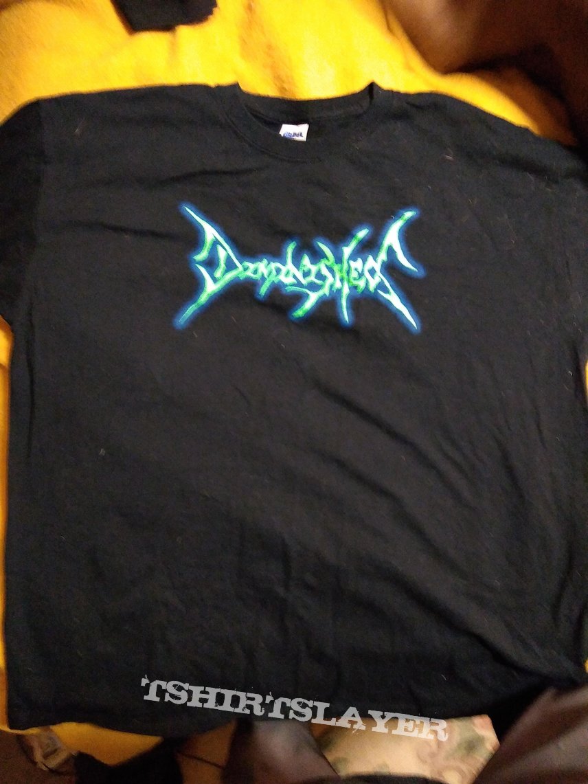 DIMINISHED logo TXDM one-sided Gildan size L shirt