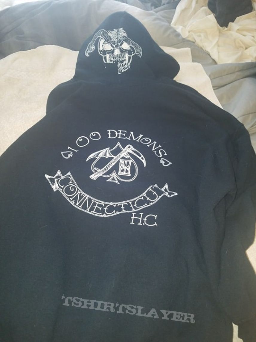 2xl 100 demons hoodie