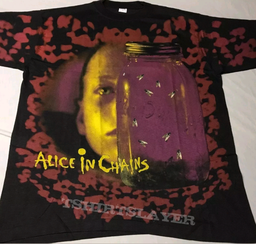 Alice In Chains Jar of Flies Allover Print | TShirtSlayer TShirt and  BattleJacket Gallery
