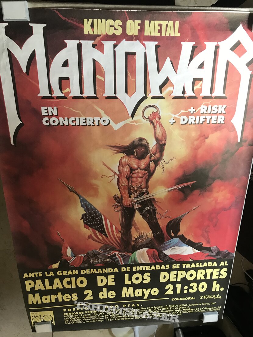 manowar tour dates 1989