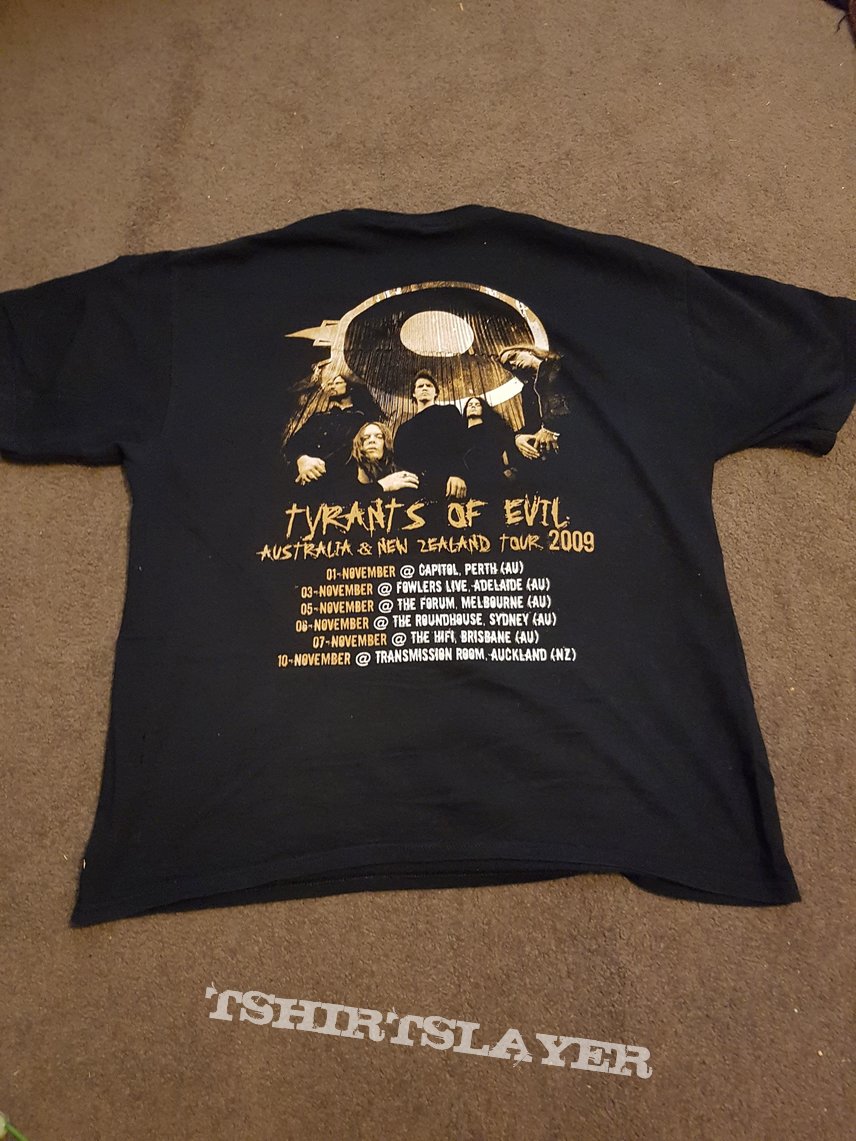 Arch Enemy 2009 Australia/New Zealand Tour T-Shirt
