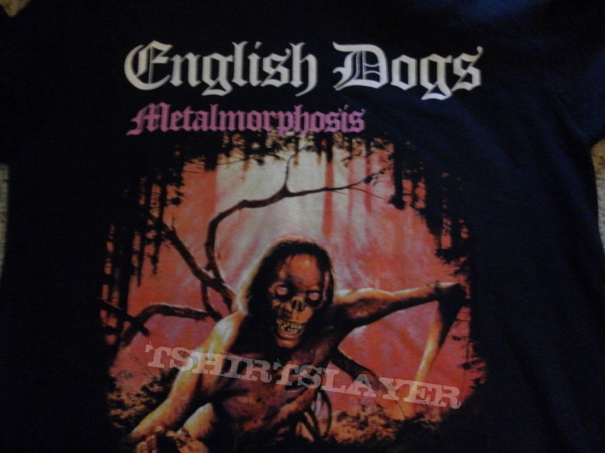 TShirt or Longsleeve - English Dogs 2012 US Tour Shirt