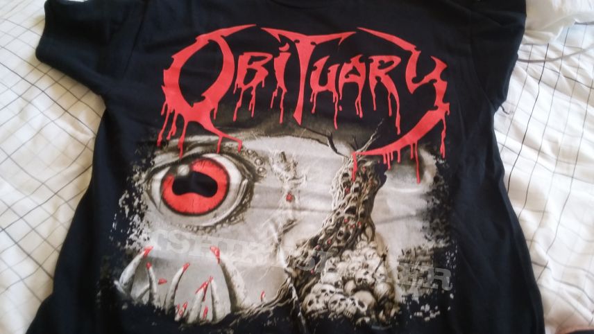 Obituary concert shirt