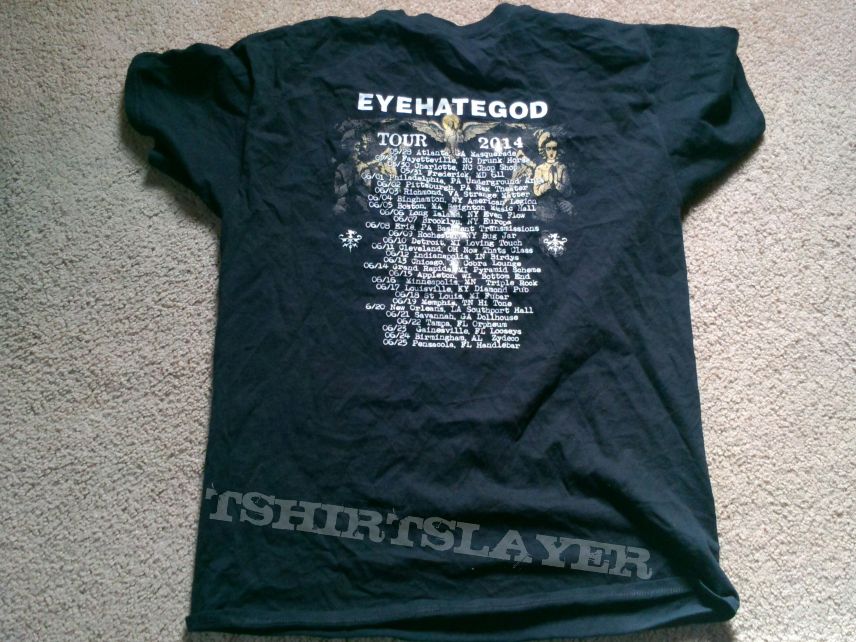 Eyehategod EHG tour shirt