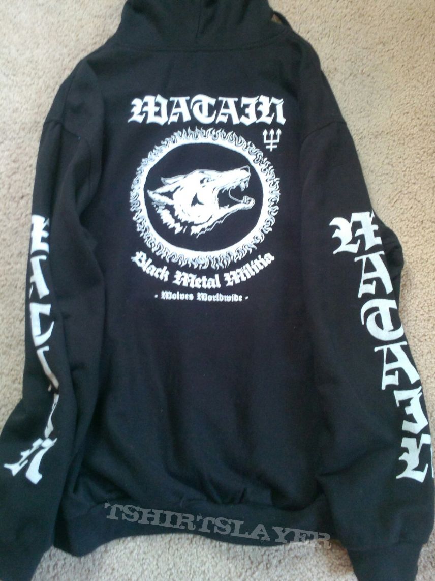 Watain Black Metal Warfare Tour Hoodie Watain Black Metal Warfare Tour Hoodie