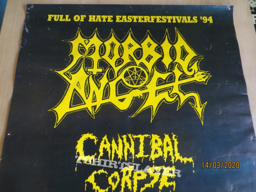 Morbid Angel Full of Hate Festival TourPoster