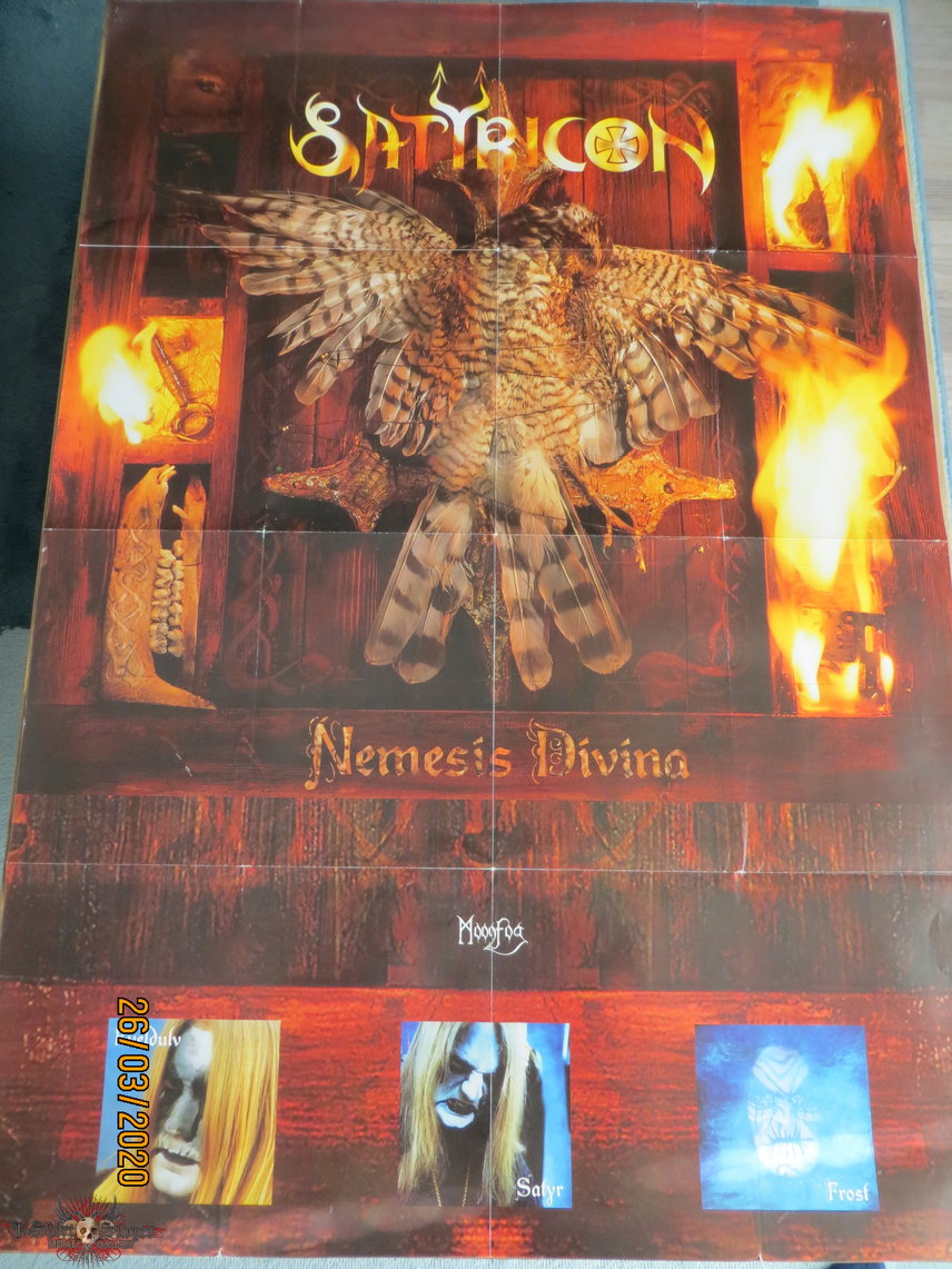Satyricon - Nemesis Devina Poster | TShirtSlayer TShirt and BattleJacket  Gallery