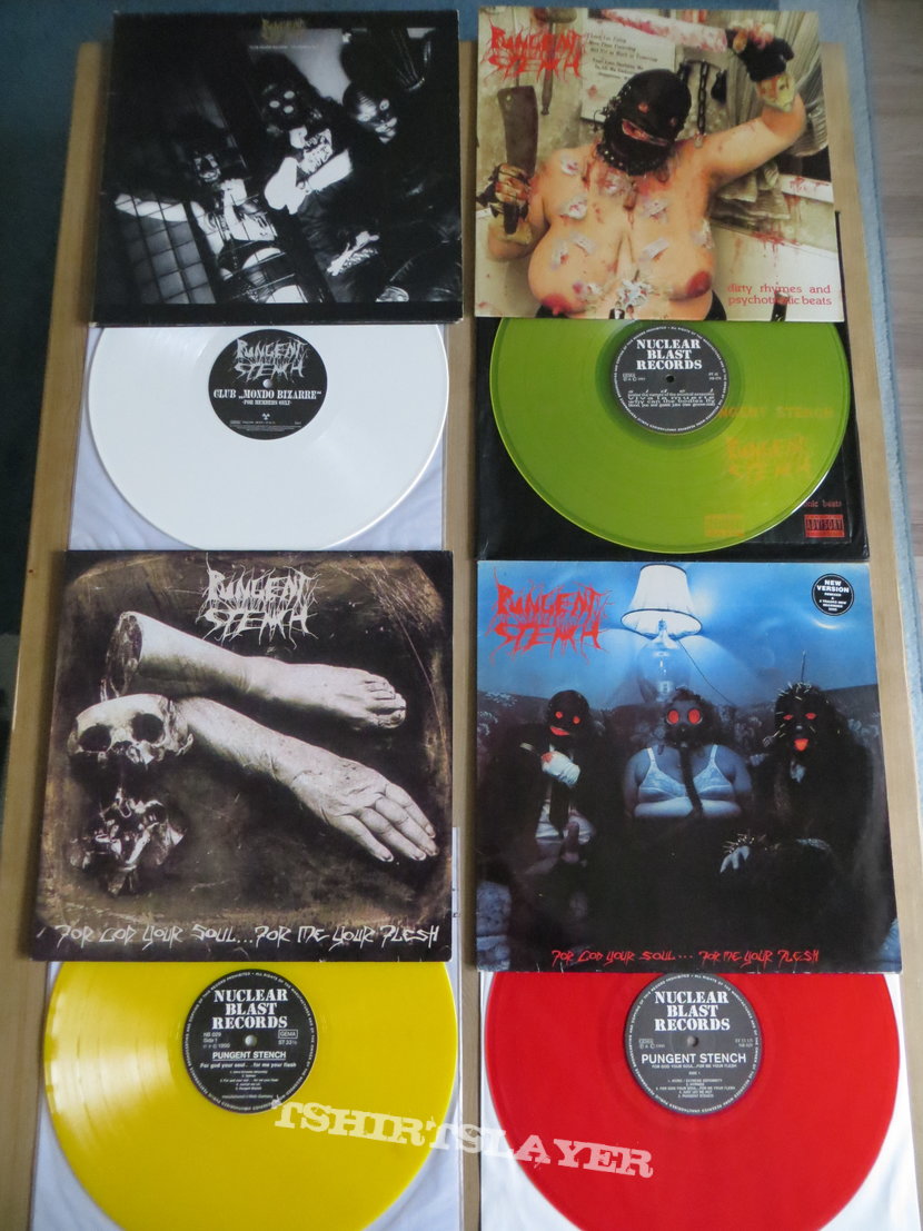 Pungent Stench coloured Vinyl 1st Presses Nuclear Blast Records