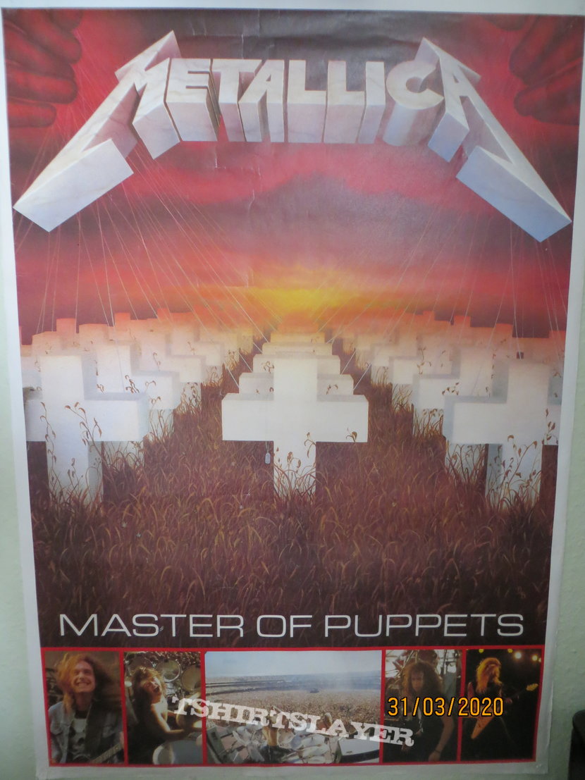 Metallica - Master of Puppets Poster