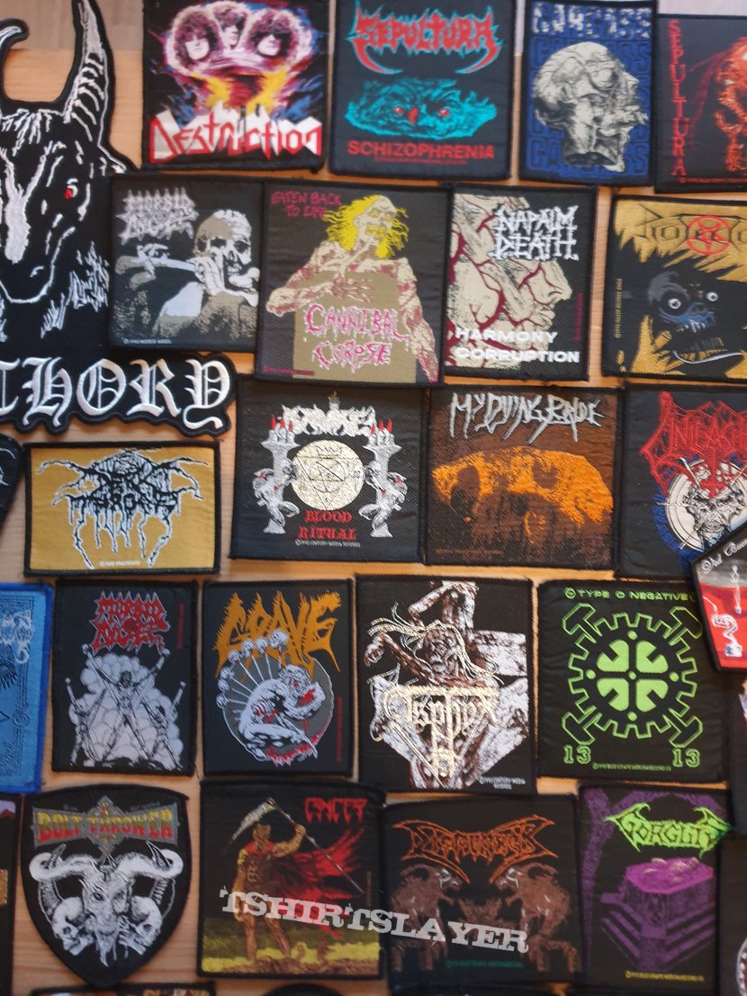 Bolt Thrower Some patches, mostly from the past, some newbies