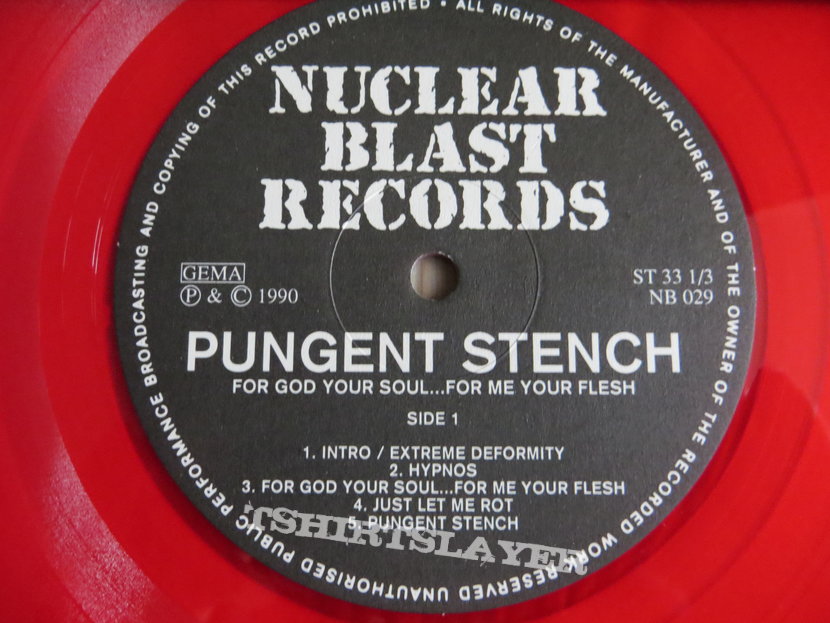 Pungent Stench coloured Vinyl 1st Presses Nuclear Blast Records