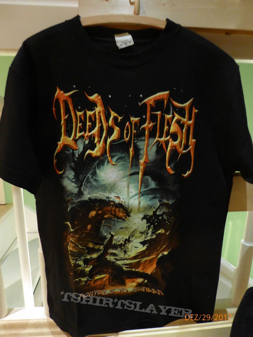 Deeds Of Flesh, Deeds of Flesh Shirt TShirt or Longsleeve ...