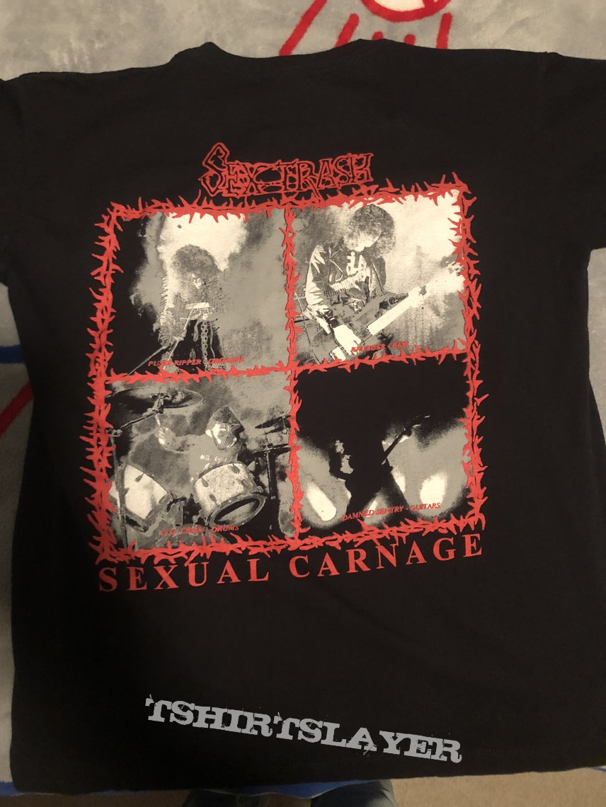 SexTrash, SexTrash Sexual Carnage TS TShirt or Longsleeve (bobbyhends's ...