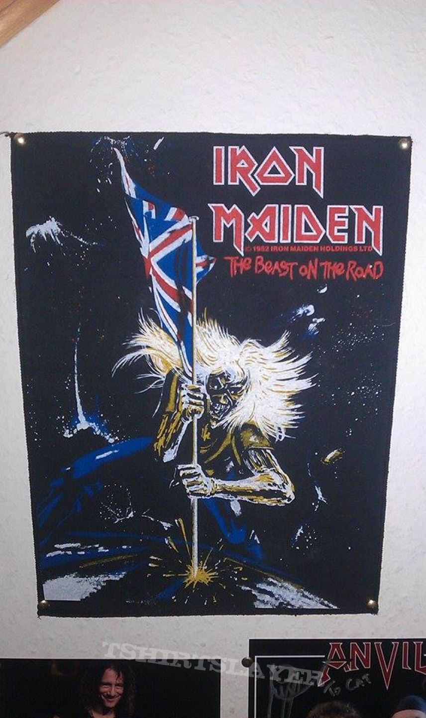 Iron Maiden-Beast on the road Backpatch