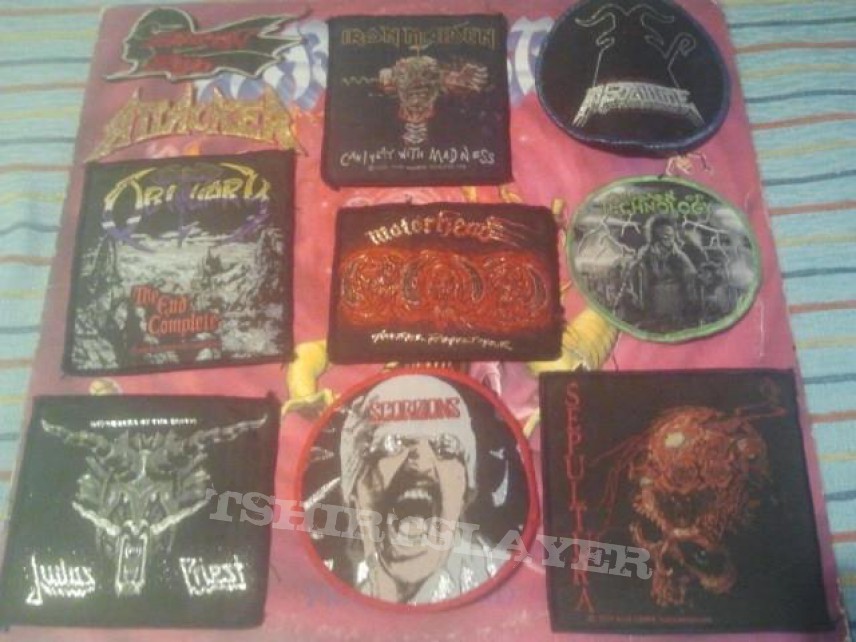 Iron Maiden Patches for Trade