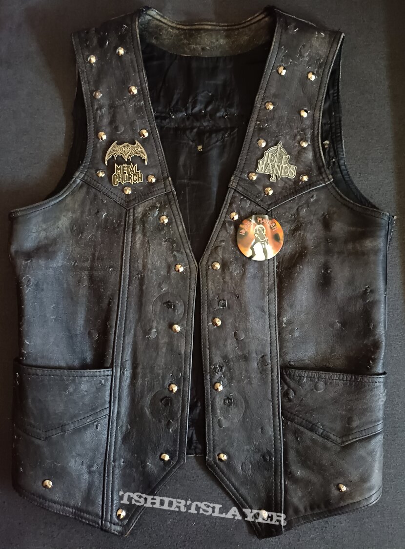 Iron Maiden Leather vest